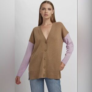 NWT $518 360Cashmere Emelia Cardigan Sweater